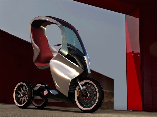 fuckyeahconceptcarz Trike, Futuristic motorcycle, Reverse trike