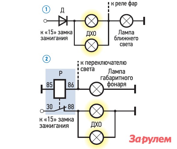 Схема подключения дхо на ниве 21214 инжектор