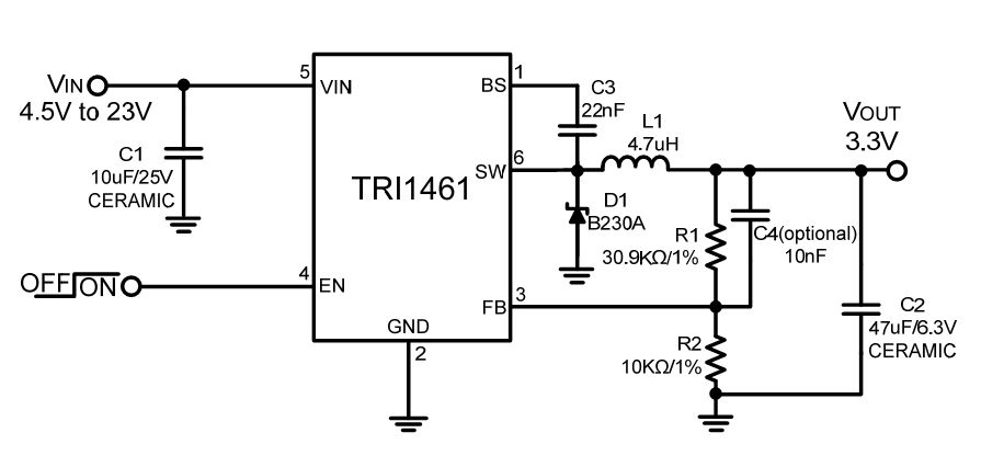 Sy8120 схема включения