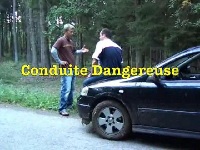 Conduite dangereuse / Опасное вождение