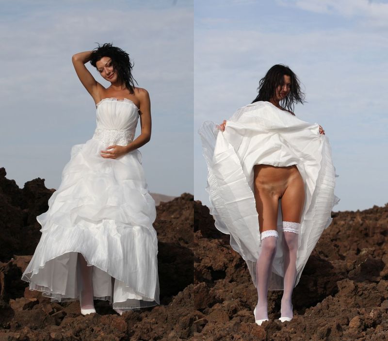 Anal fisting bride at rocks - 19.01.2015